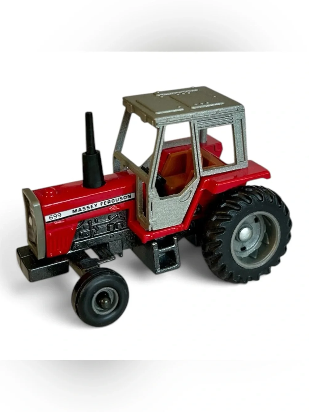 1980's ERTL Red Diecast Massey Ferguson MF 699 2WD Utility Tractor 1/64
